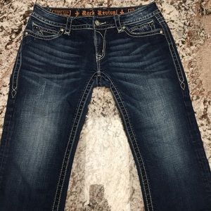 Rock revival Noelle Capri size 32